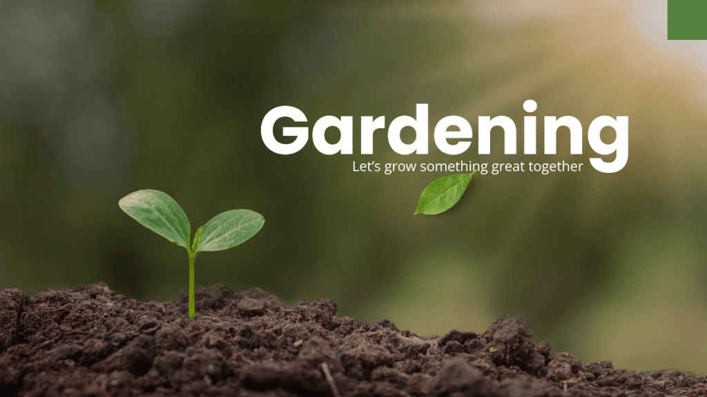 Gardening image banner inviting businesses to gorw with us.